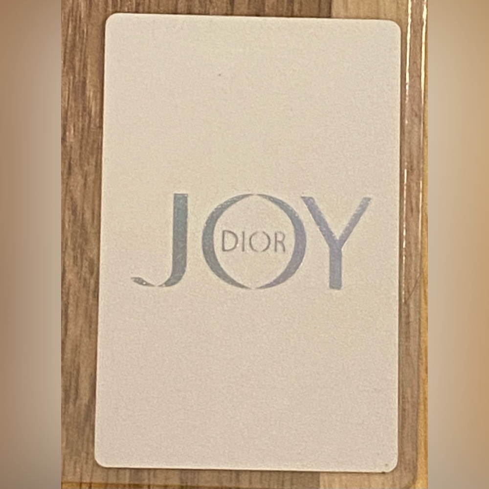 Dior Joy  Playing Card with #4 Spade